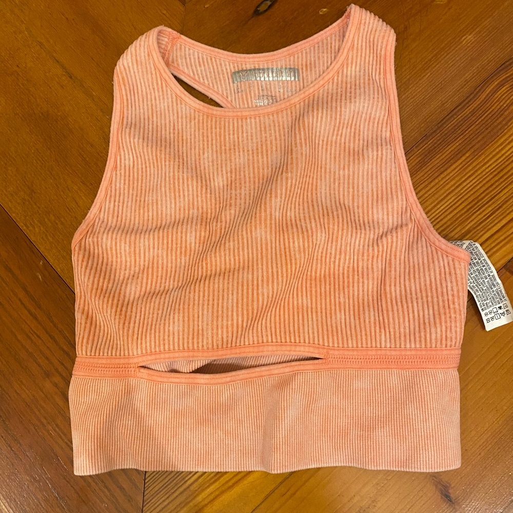 Forever 21 ribbed sports bra